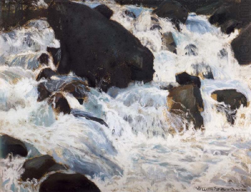 William Stott of Oldham Schwarzer Wasserfall china oil painting image